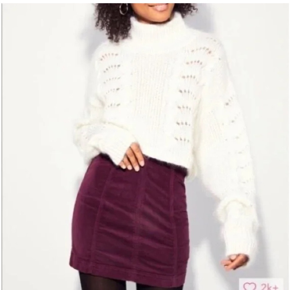 Free People Modern Femme Cord Mini Size 4